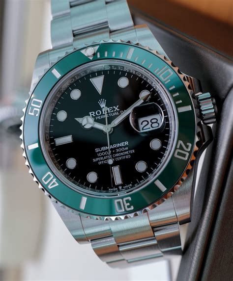 prezzo rolex verde|orologio rolex.